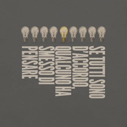 Se tutti sono d'accordo – T-shirt Premium Unisex