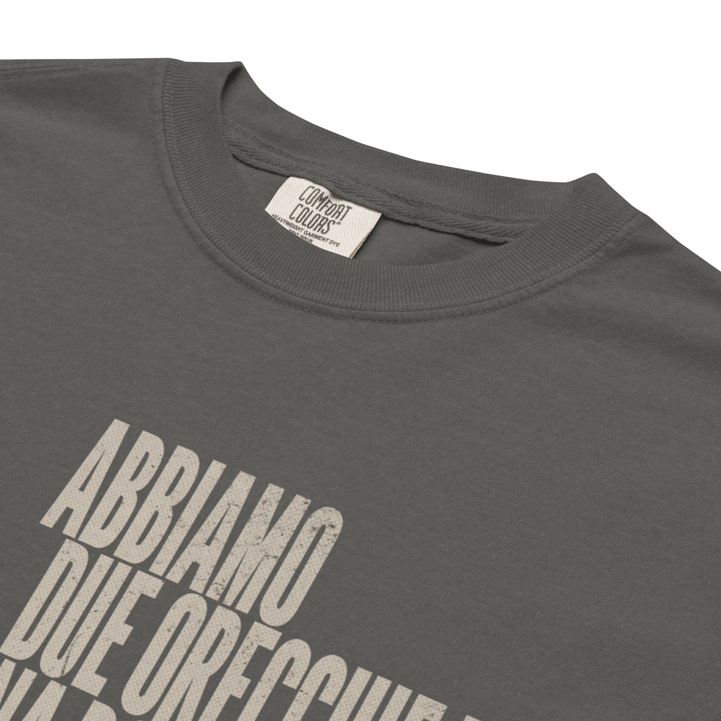 Abbiamo due orecchie – T-shirt Premium Unisex