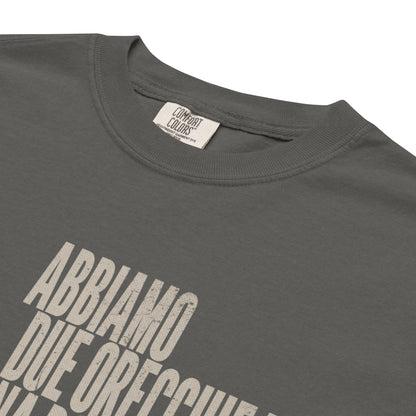 Abbiamo due orecchie – T-shirt Premium Unisex