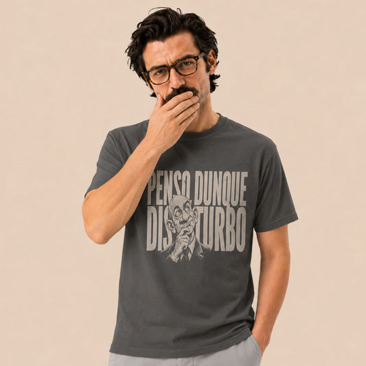 Penso dunque disturbo – T-shirt Premium Unisex