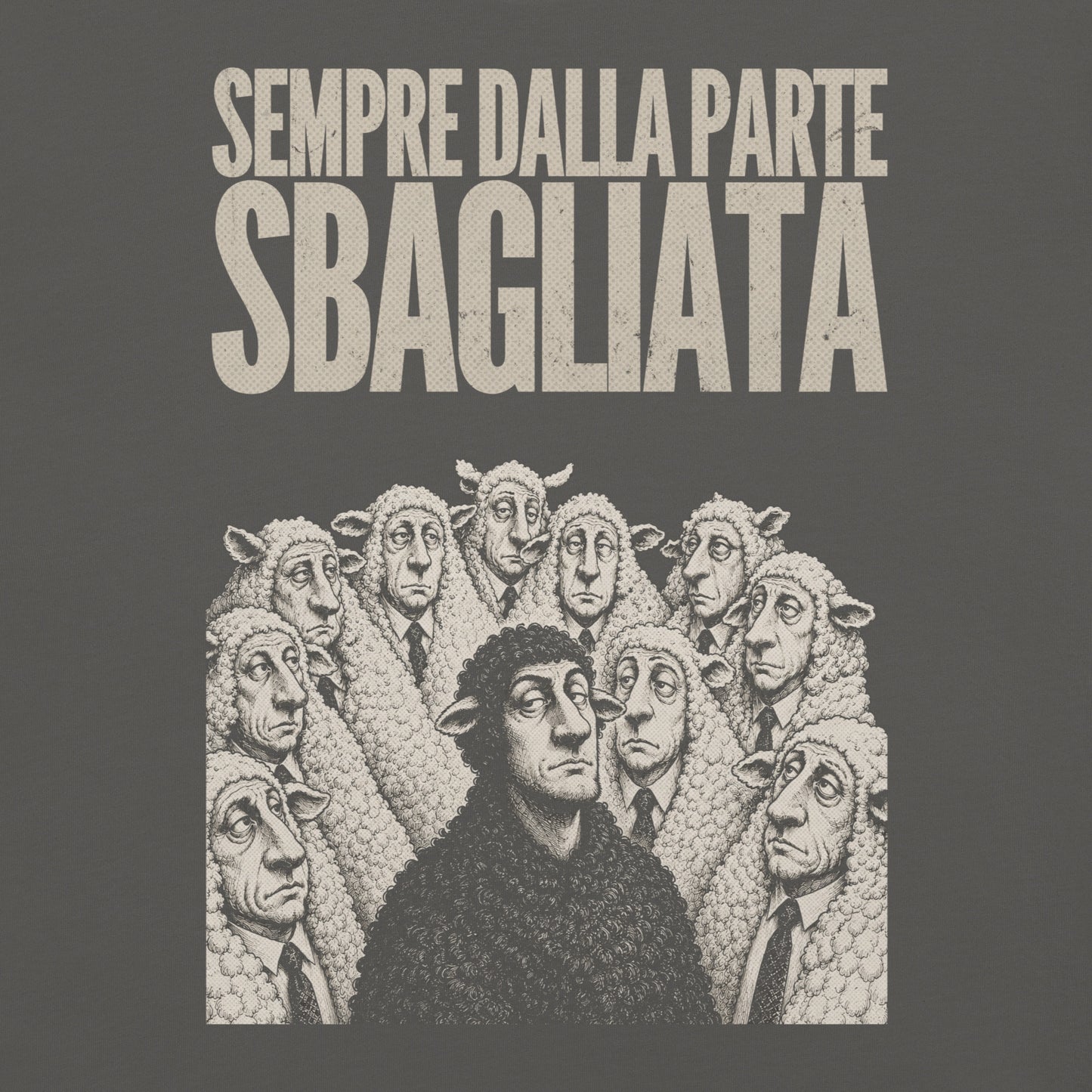 Sempre dalla parte sbagliata – T-shirt Premium Unisex